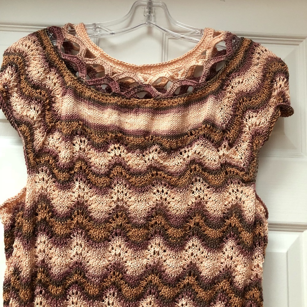 Handmade knitting dress